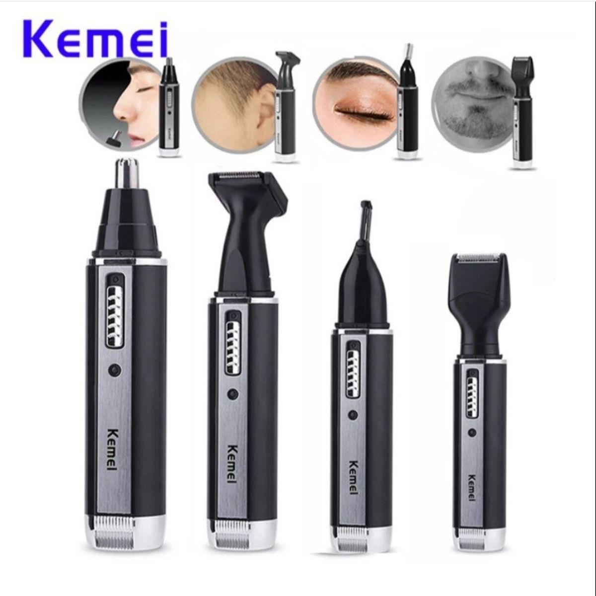 Aparador de Pelos Kemei KM-6630 Profissional À Prova D'Água