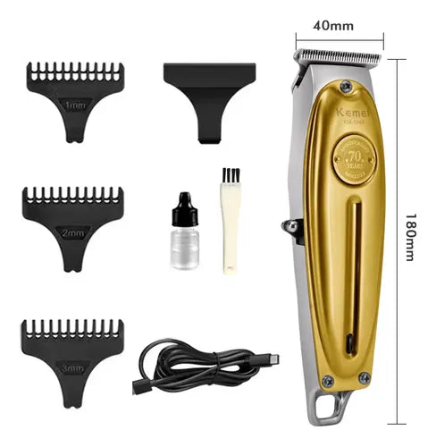 Máquina de Corte Kemei KM-1949  Profissional e Sem Fio