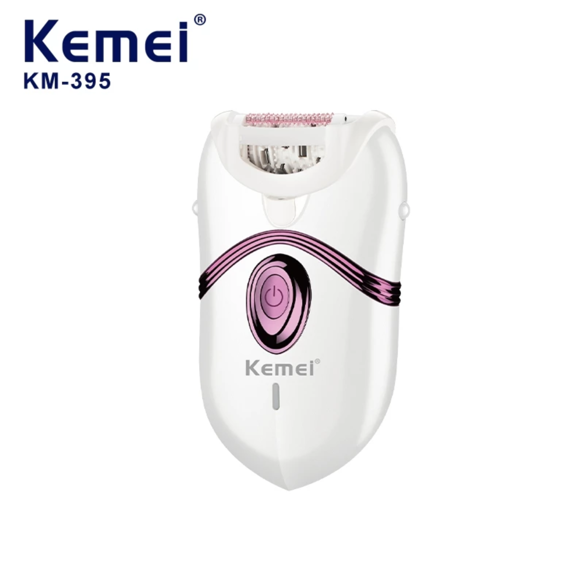 Depilador Kemei KM-395 Lixador de Pés e Aparador De Pelos