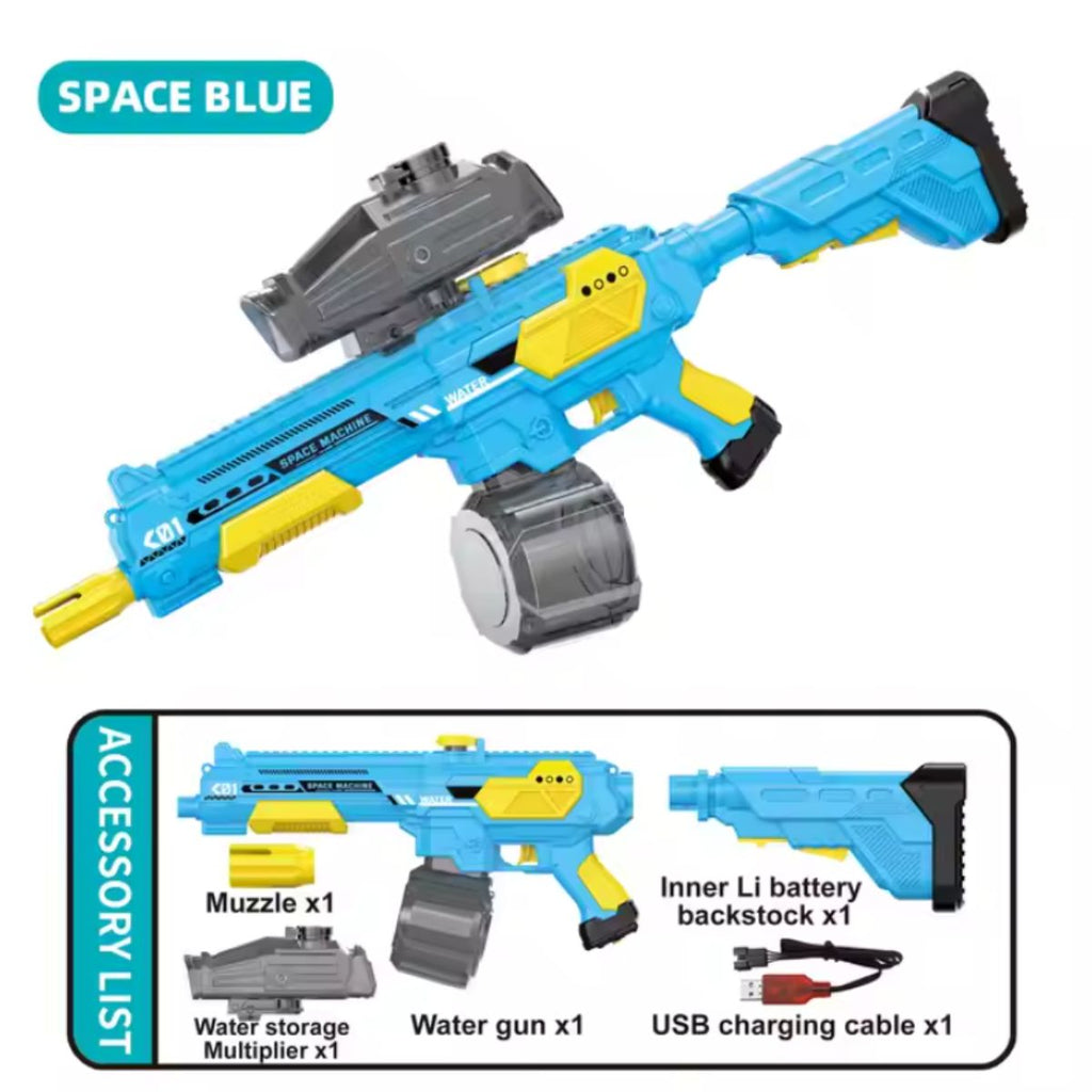 Pistola de Água Elétrica Automática Jato Forte Infantil