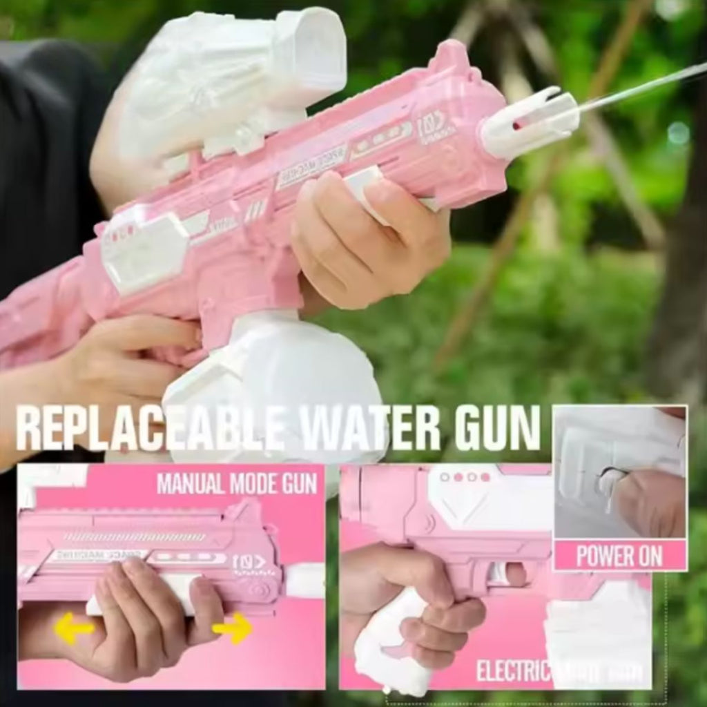 Pistola de Água Elétrica Automática Jato Forte Infantil