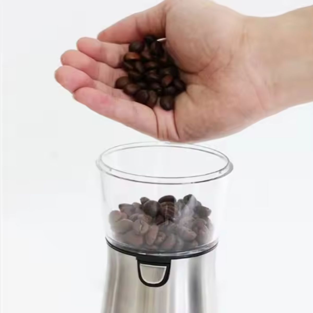 Moedor de Café Elétrico Portátil Recarregável USB Ajustável