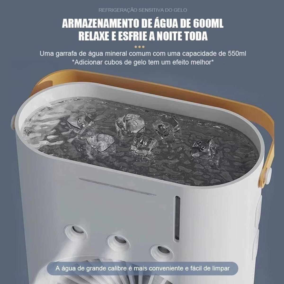 Ventilador Torre Portátil Oscilante com Controle Remoto