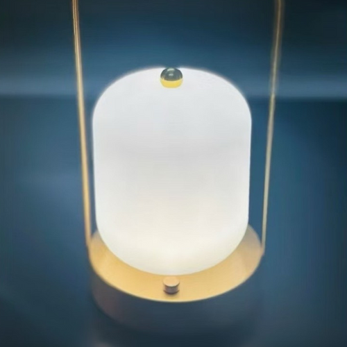 Abajur Luminária de Mesa LED Touch 3 Cores Sem Fio Moderno