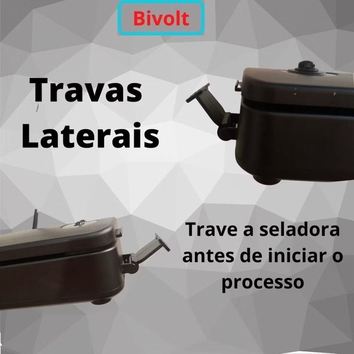 Seladora a Vácuo Bivolt Compacta Hermética Conservação de Alimentos