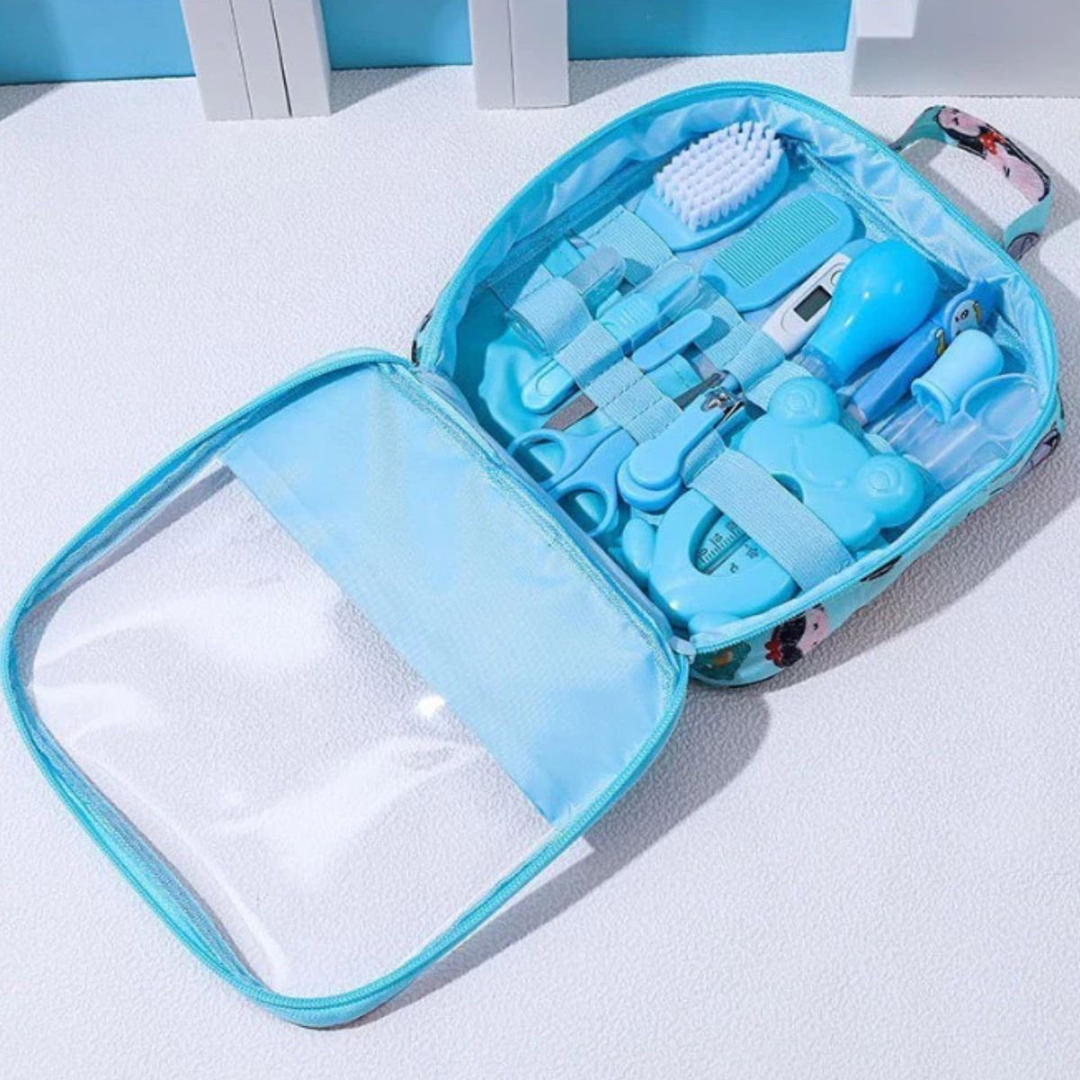 Kit Higiene para Bebê 13 Peças Cuidados Recém nascidos