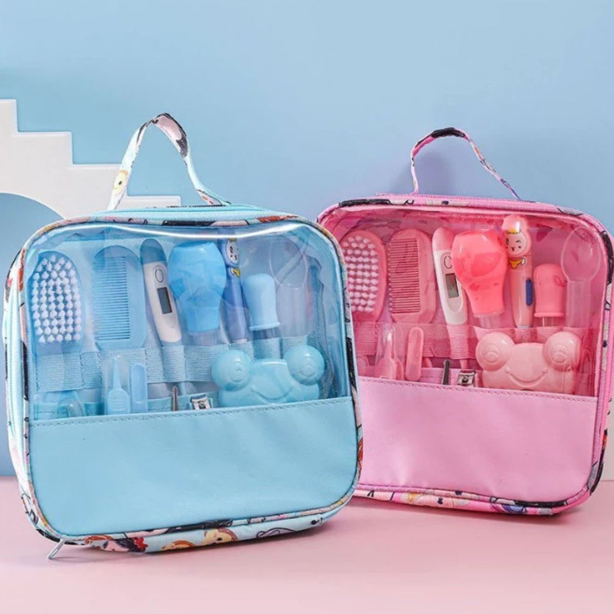 Kit Higiene para Bebê 13 Peças Cuidados Recém nascidos
