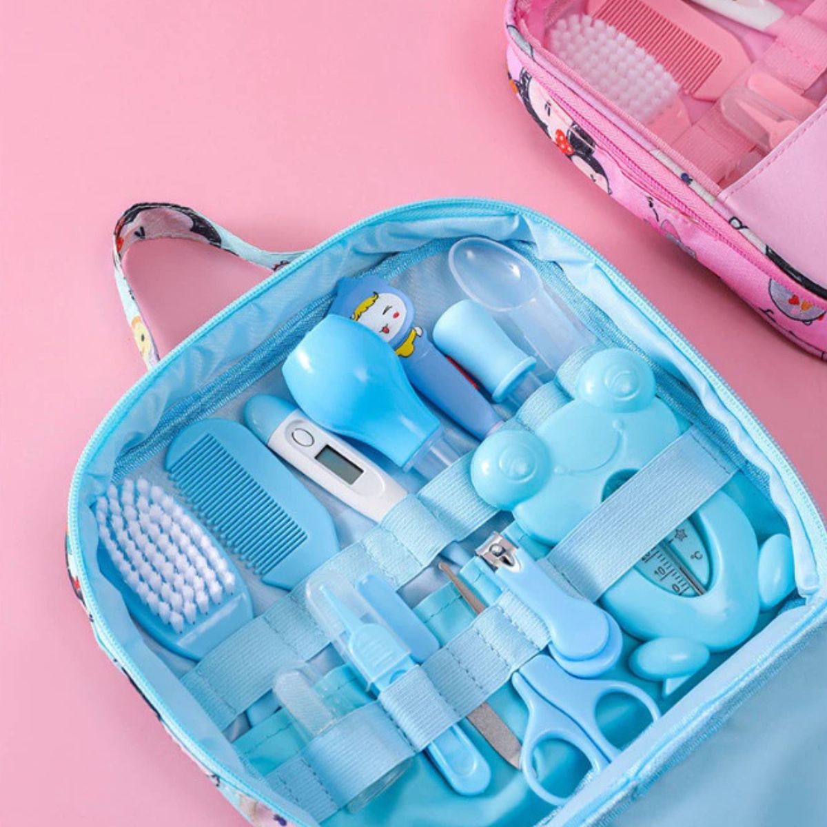 Kit Higiene para Bebê 13 Peças Cuidados Recém nascidos