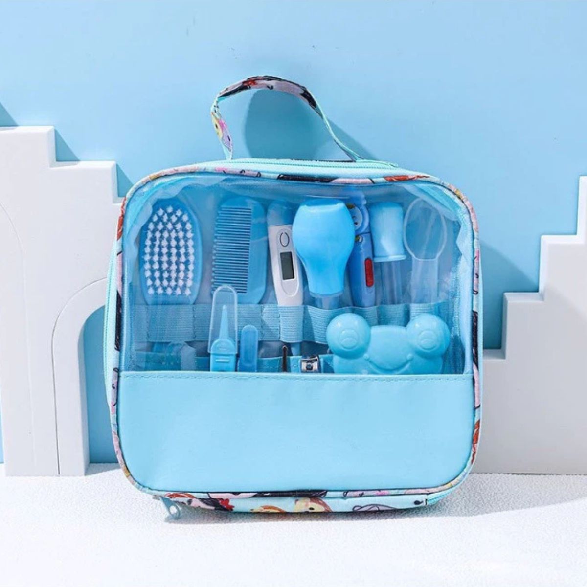 Kit Higiene para Bebê 13 Peças Cuidados Recém nascidos