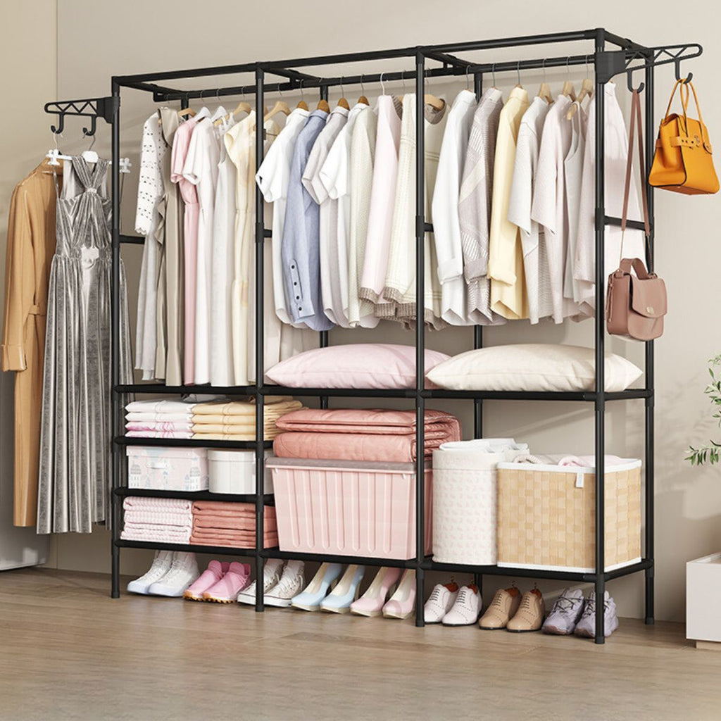 Organizador de Roupa Desmontável 3 Colunas para Closet